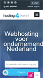 Mobile Screenshot of hosting4ever.nl